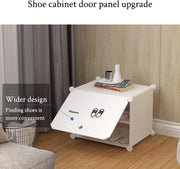 2 × 6 Modular Shoe Cabinet with Hooks – Up to 24 Pairs