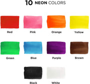 Fine Tip Chalk Markers (10 Pack 3mm) - Bold Color Erasable Dry Erase Marker Pens for Blackboards, Chalkboard, Window, Bistro - 3mm Reversible Bullet & Chisel Point 
