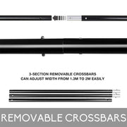 2×2m Adjustable Backdrop Stand Kit with 4 Studio Backgrounds