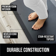 2-Piece Extra-Large 12 mm Anti-Fatigue Mat Set