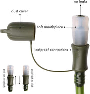 2L Hydration Bladder with Detachable Drinking Hose