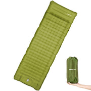 Night Cat 10 cm Inflatable Sleeping Pad with Foot Pump & Pillow