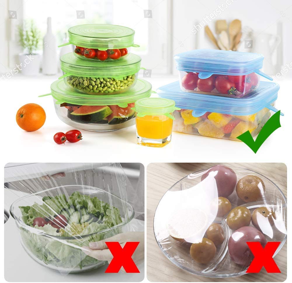 Silicone Stretch Lids