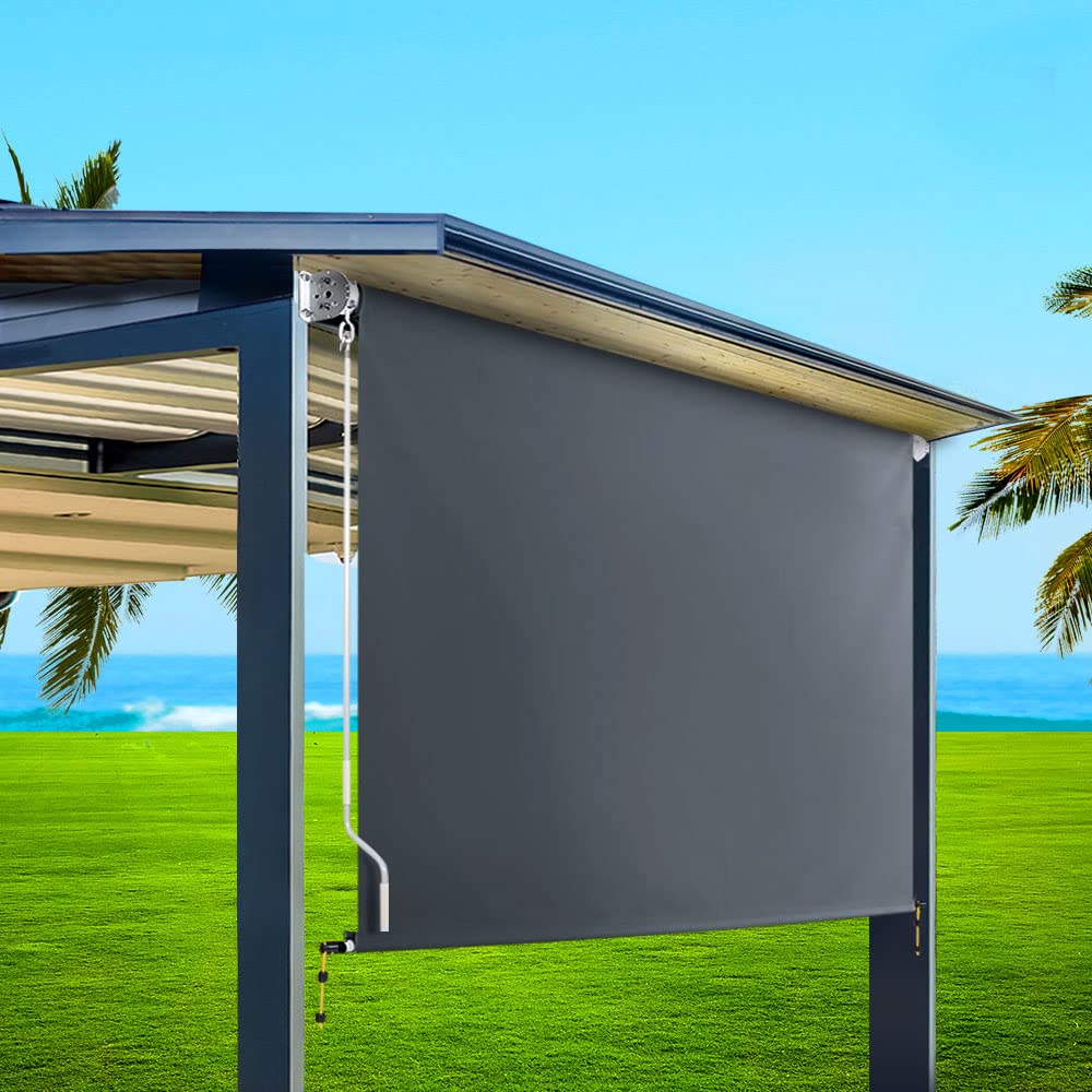 Instahut Outdoor Roller Blind – 2.1 × 2.5 m