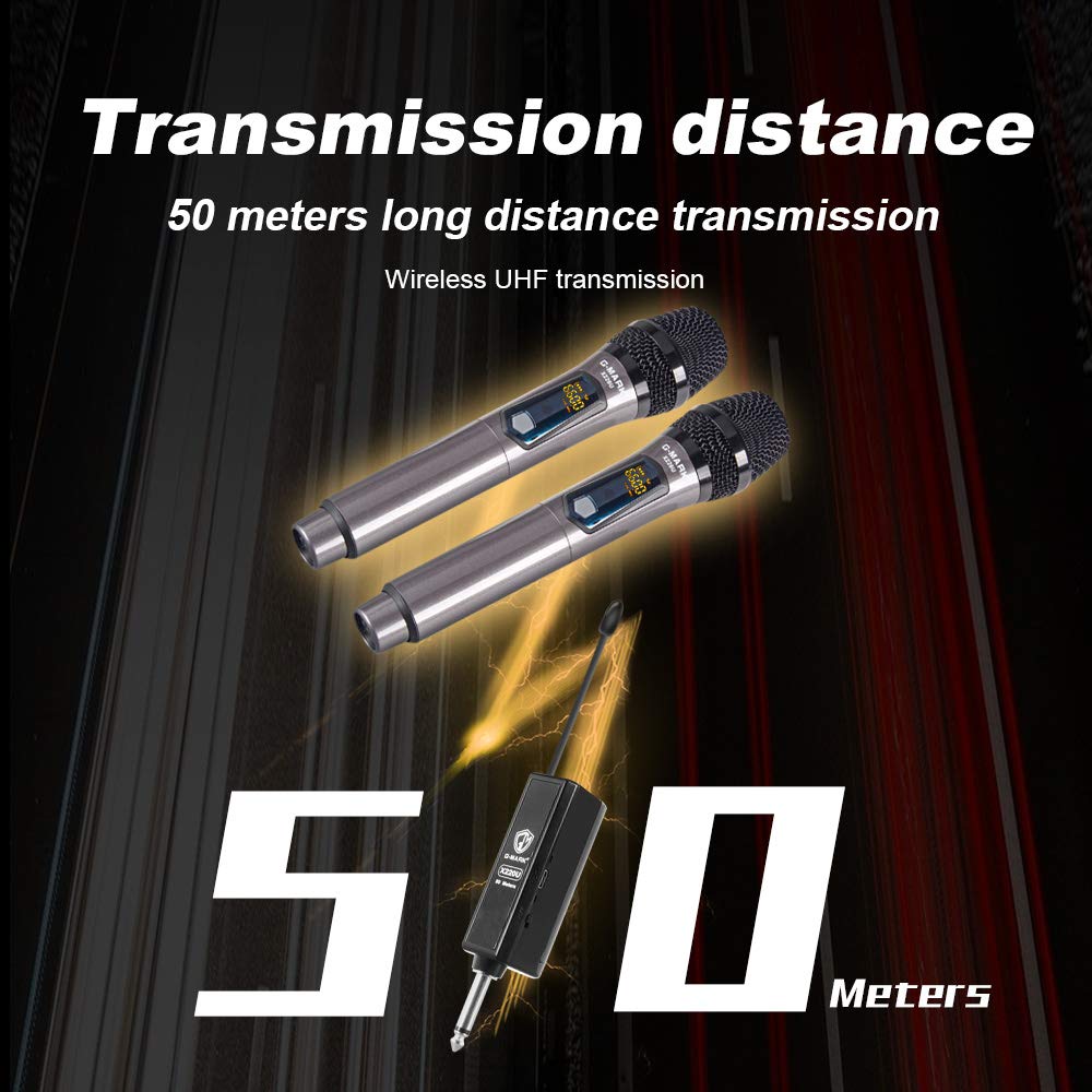 G-MARK X220U Rechargeable UHF Wireless Microphone