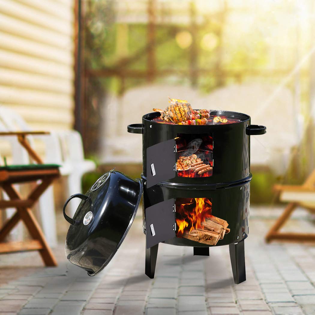 3in1 Charcoal BBQ Grill