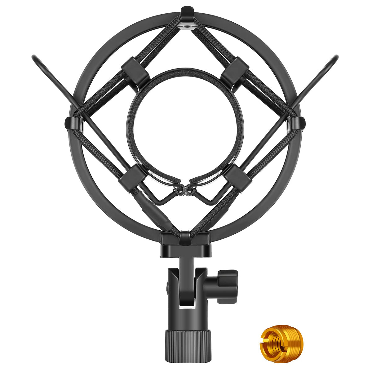 NEEWER 43–46mm Microphone Shock Mount – Black
