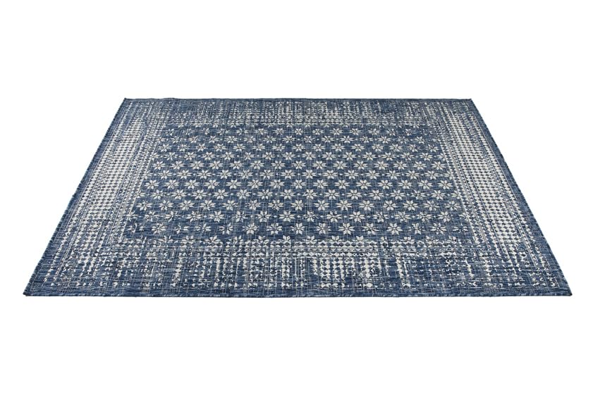 200 × 300 cm Pearl-Striped Polypropylene Outdoor Rug