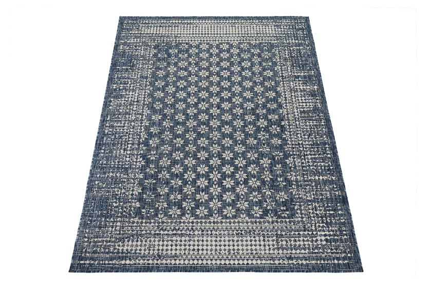 200 × 300 cm Pearl-Striped Polypropylene Outdoor Rug