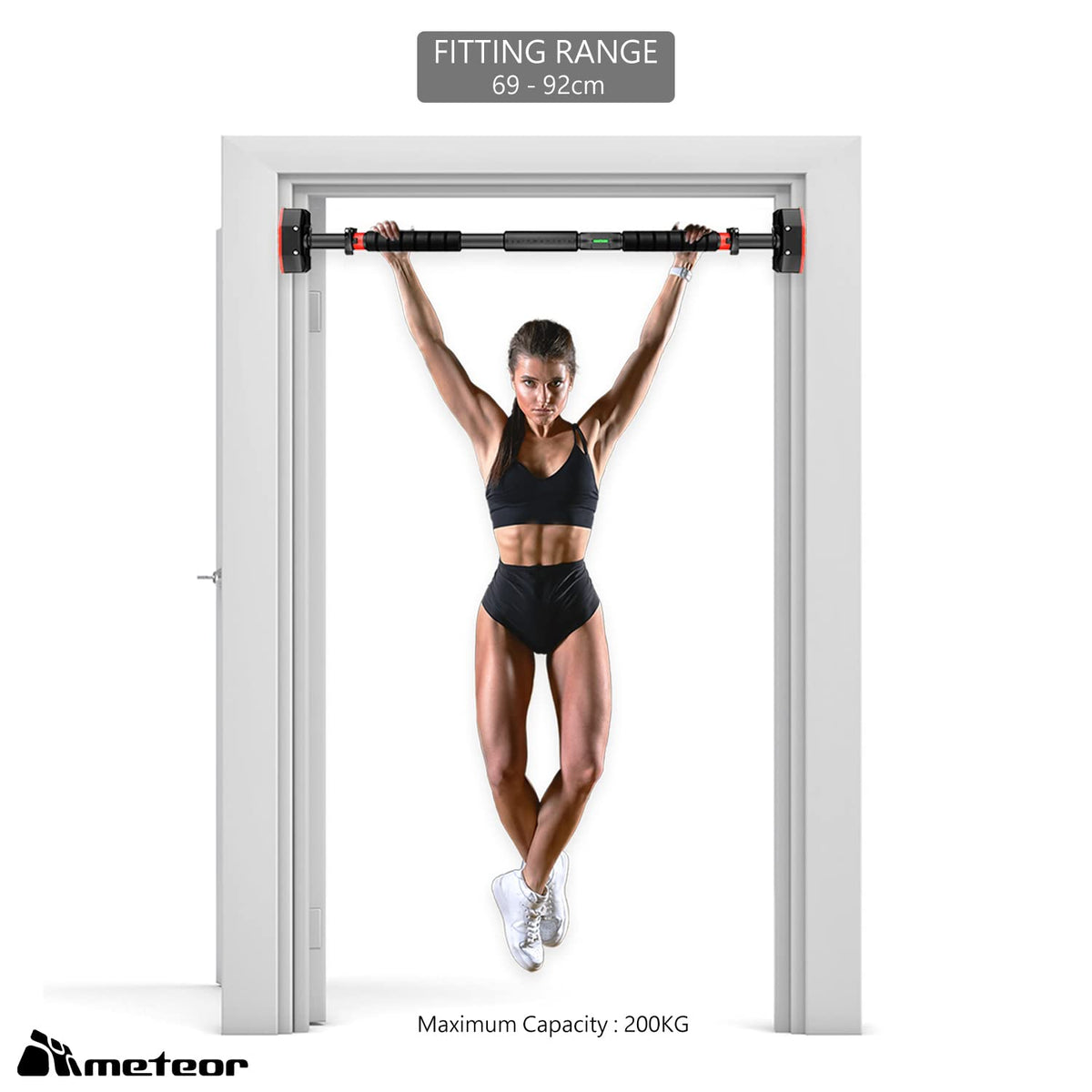 Adjustable Doorway Pull-Up Bar – Up to 200 kg