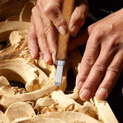 12-Piece SK5 Wood-Carving Knife Set with Whetstone & Bag