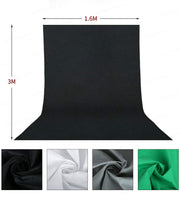 Studio lighting Kit Bi-Color Dimmable 2x 85W Softbox Continuous Lighting Background Support System Black White Green Backdrop Cloth with Stand For Portrait Product Photography Video Shooting