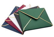 50-Pack A7 V-Flap Envelopes with Gold Border for 5 × 7 Cards