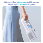 6-Speed USB Misting Desk Fan with 7-Colour Light