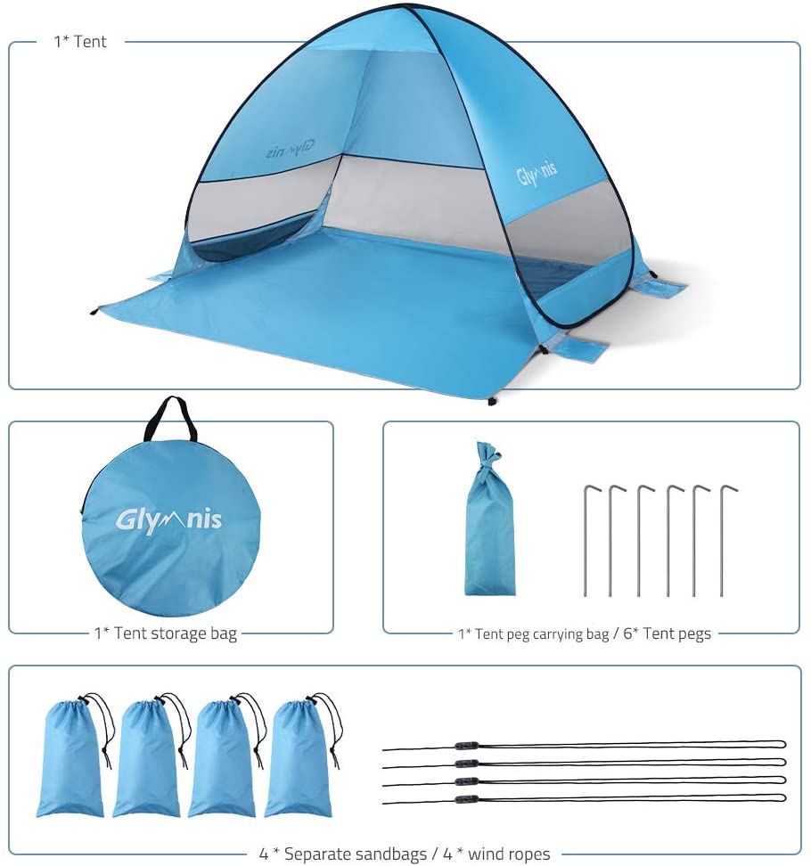 Pop Up Beach Tent