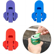 Reusable Beverage-Can Tab Openers & Covers – 6 Pack