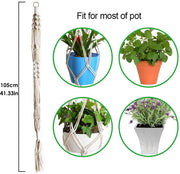 Hanging Planter Basket Flower Pot 2pcs