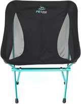 FE Active Folding Camping Chair - Compact, Lightweight & Portable Outdoor Chair. Great Camping Chairs for Adults & Kids. Ideal Travel, Backpacking, Fishing & Beach Gear