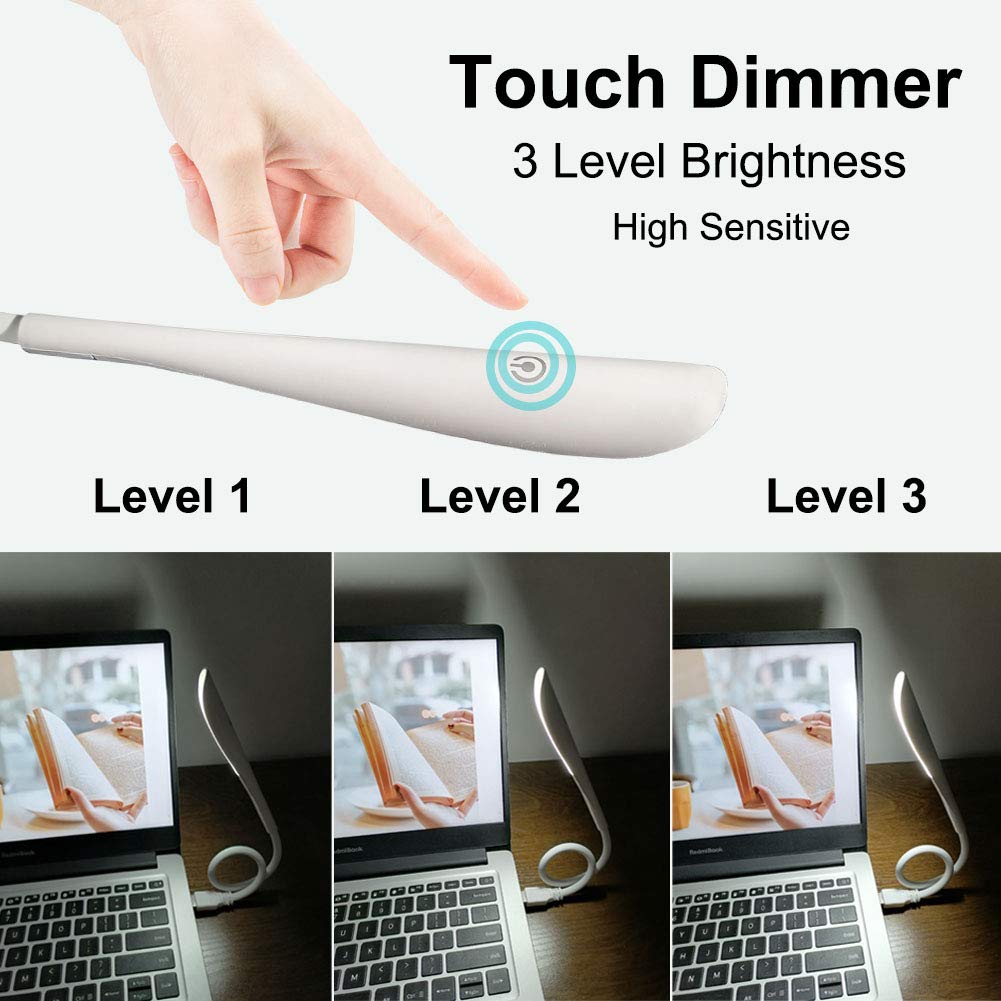 Flexible 14-LED USB-A Light with 3 Brightness Levels