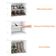 5-Tier Modular Shoe Cabinet – Up to 20 Pairs