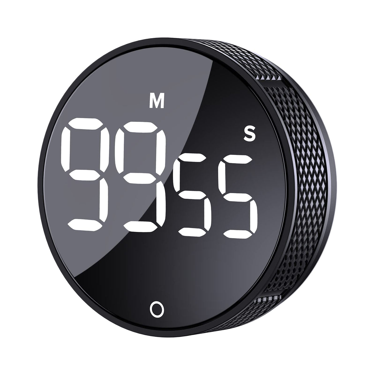 AVINIA Magnetic Digital Timer with Large LED Display – Black