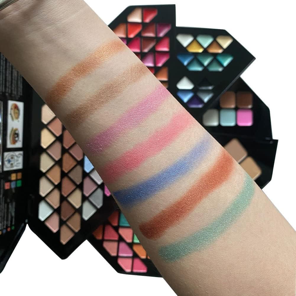 Full Makeup Palette Set For Women,All in One Makeup Kit,130 Colors Make Up Palette Set - Including Eyeshadow, Lip Gloss, Concealer, Highlighter, Eyebrow Gel And Blush Makeup Gift Kit (130 colors)