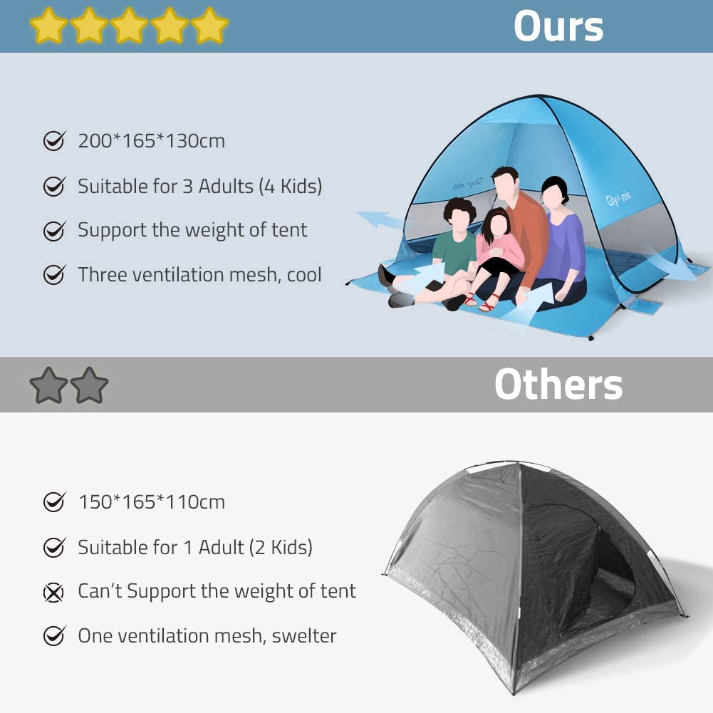 Pop Up Beach Tent