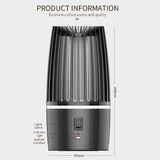 Mosquito Fly Killer Lamp, Portable Night Light USB Rechargeable Mosquito Killer Insect Repellent, (Black)