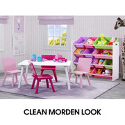 Kids Toy Box Bookshelf Organiser