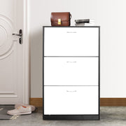 3-Drawer Enclosed Shoe Cabinet – Up to 30 Pairs