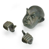 Man in Barrell Spitter Fountain