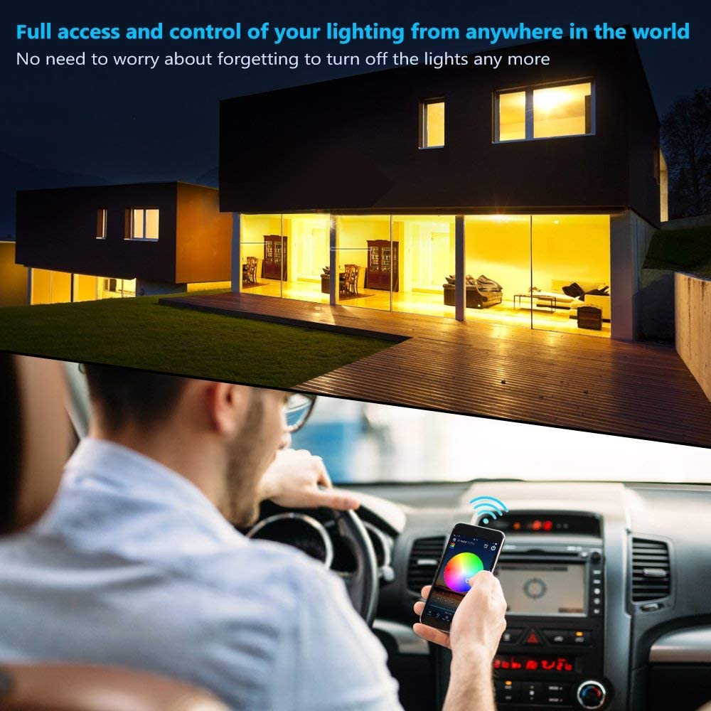 Bluetooth LED Strips Lights-Waterproof 10m-Alexa