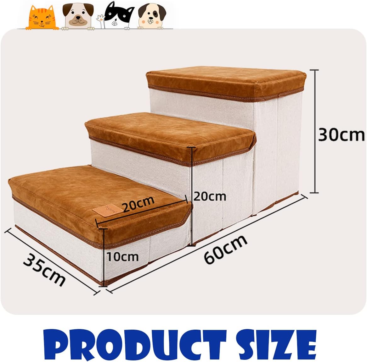 Pet Steps for Beds & Sofas – For Dogs Under 27 kg