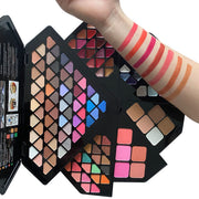 Full Makeup Palette Set For Women,All in One Makeup Kit,130 Colors Make Up Palette Set - Including Eyeshadow, Lip Gloss, Concealer, Highlighter, Eyebrow Gel And Blush Makeup Gift Kit (130 colors)