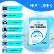 Individually Wrapped Disposable Toilet Seat Covers – 100 Pack