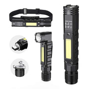 USB Rechargeable Right-Angle Work Light with Magnet