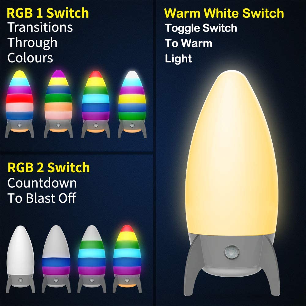 Rocket Night Light