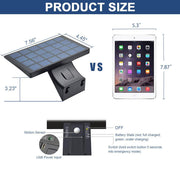 Solar Flood Lights Outdoor Motion Sensor