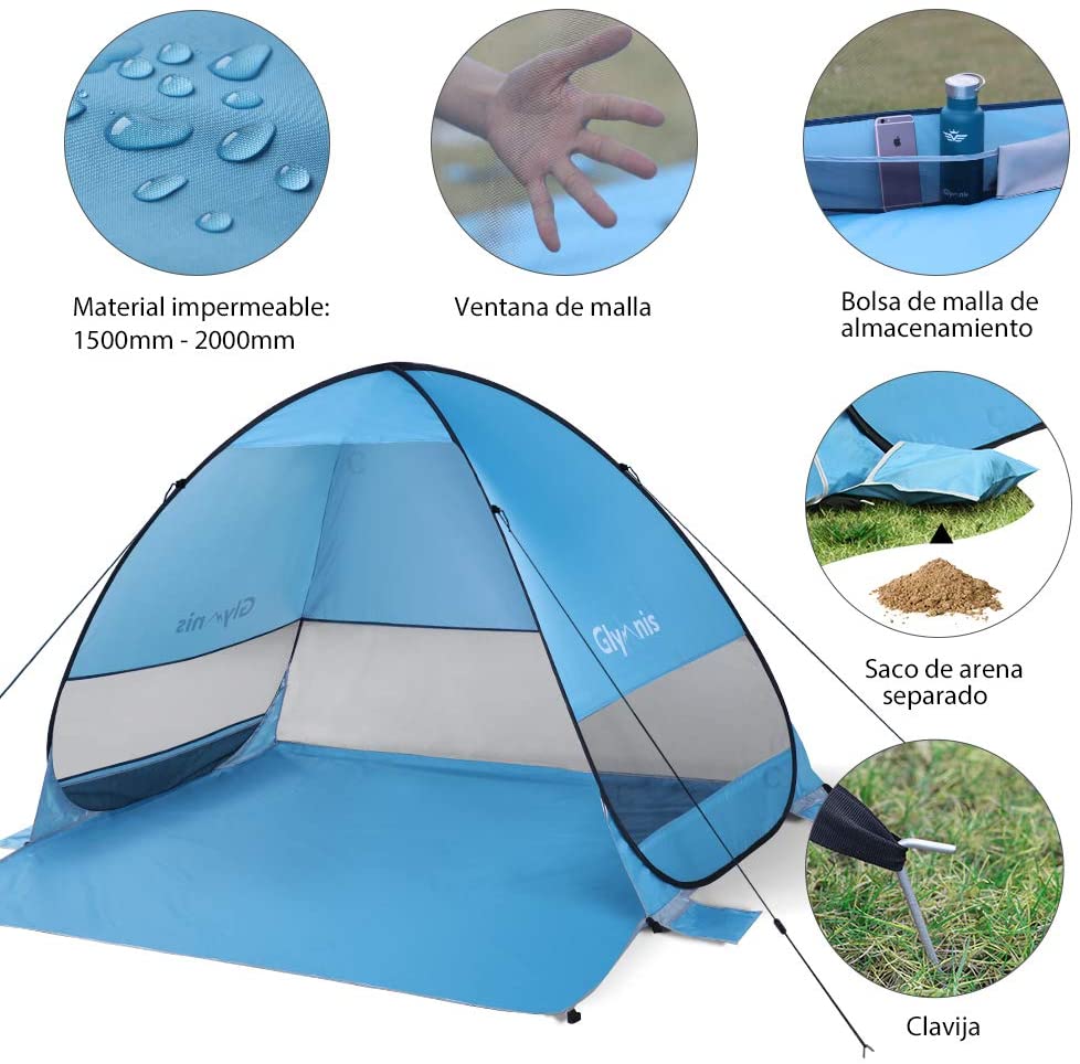 Pop Up Beach Tent