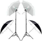 Complete Bi-Colour Photography Studio Lighting Kit with 4 Backdrops