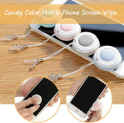Mini Microfiber Screen-Cleaner Keychains – 4 Pack