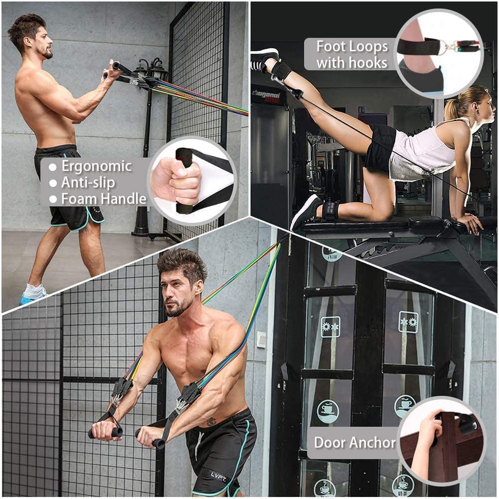Resistance Band Training Set with Accessories