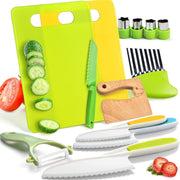 13-Piece Children’s Kitchen Tool Set for Supervised Cooking