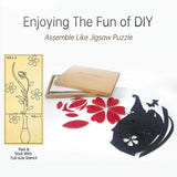 3d Vase Wall Murals for Living Room Bedroom Sofa Backdrop Tv Wall Background Originality Stickers Gift DIY Wall Decal Wall Decor Wall Decorations (Red 59 X 23 Inches)