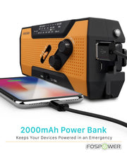 Emergency Solar Hand Crank Portable Radio