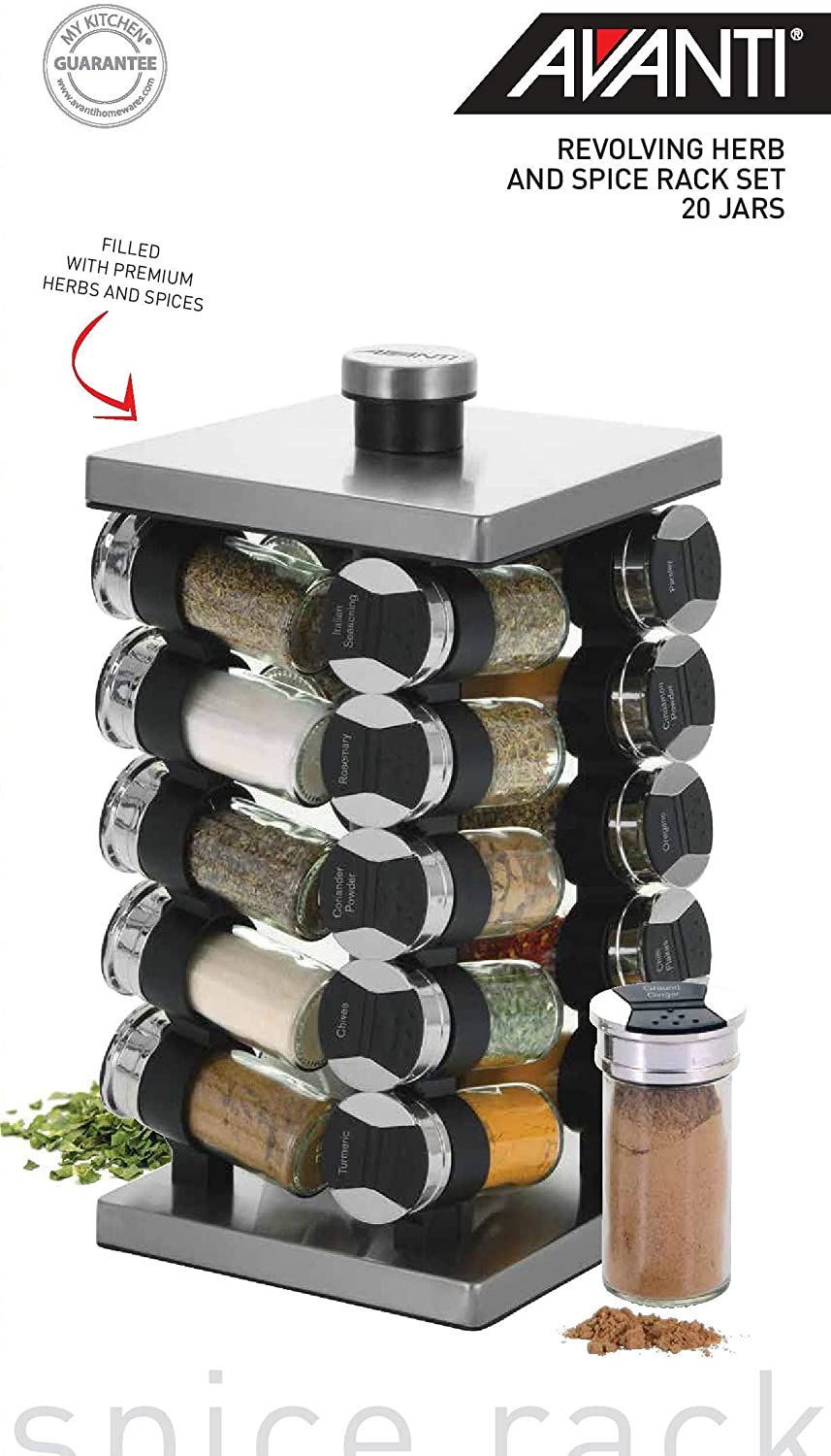 Revolving Herb & Spice Rack Set