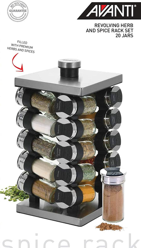 Revolving Herb & Spice Rack Set