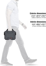 Nanuk 904 Waterproof Hard Case with Foam Insert