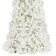 White Artificial Cherry Blossom Garlands – 4 Pack, 7.2m Total