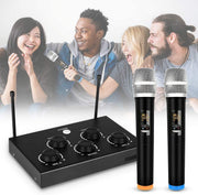 Rybozen Dual UHF Karaoke Mixer with Optical, Coaxial & AUX